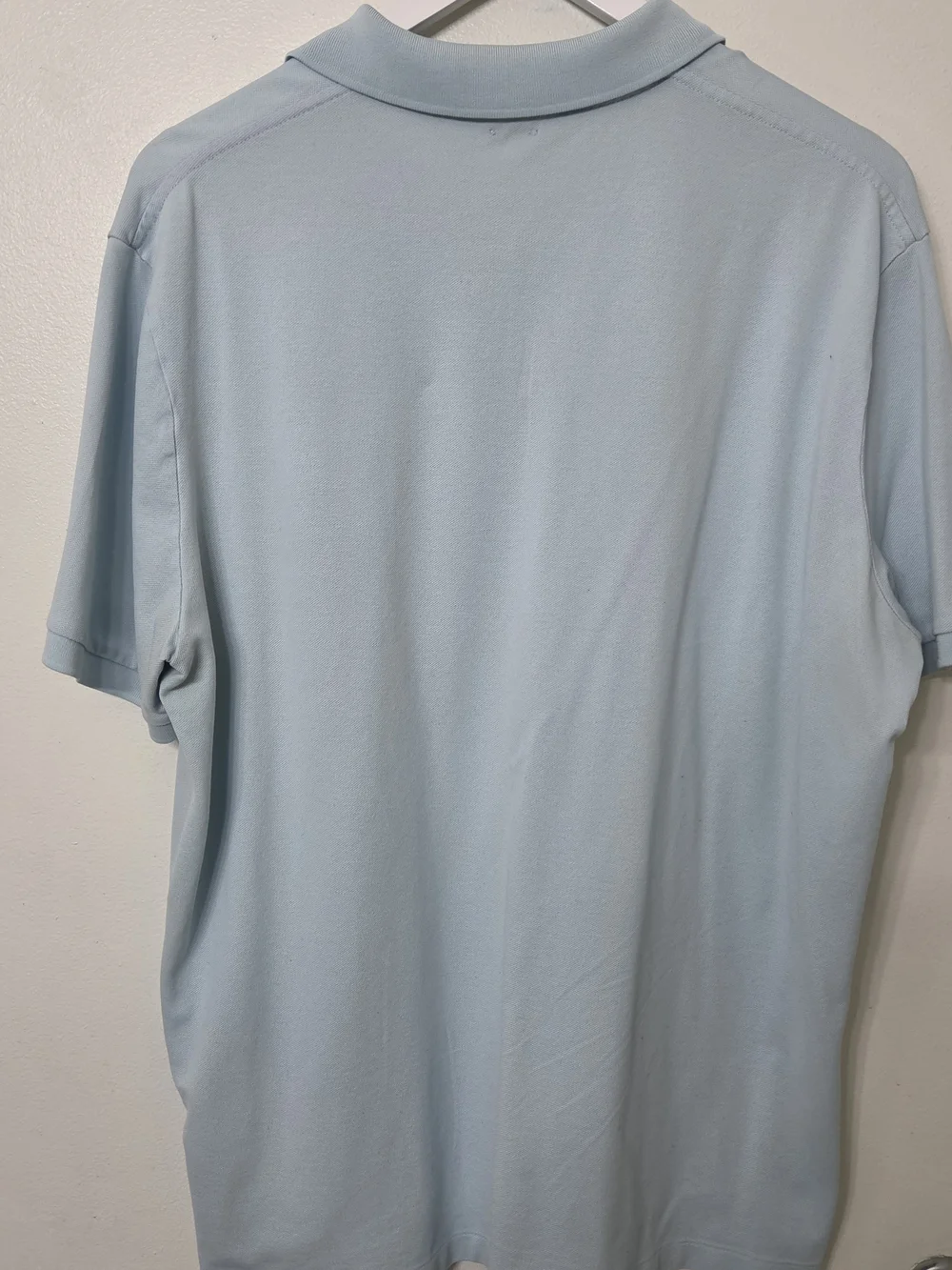 Polo by Ralph Lauren Men's Light Blue Classic Polo Shirt Large
